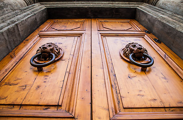 Image showing Lion Head Door Knocker