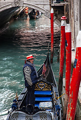 Image showing Gondolier