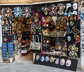 Image showing Venetian Masks Shop