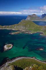 Image showing Picturesque view on Lofoten