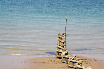 Image showing beach of a sunny day