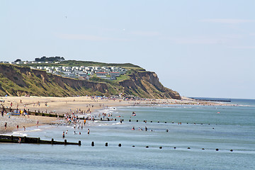 Image showing beach on a sunny day