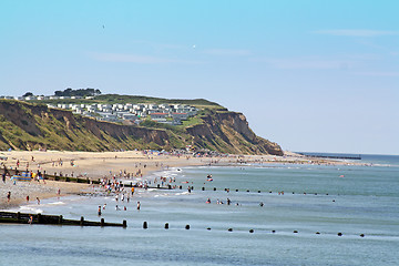 Image showing beach on a sunny day