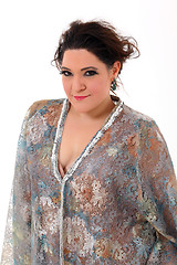 Image showing Elegant plus size woman