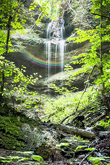 Image showing Paehler Schlucht waterfall