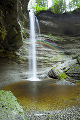 Image showing Paehler Schlucht waterfall