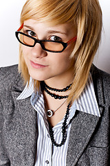 Image showing attractive young businesswoman