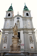 Image showing The Baroque Church of Mariahilf in Vienna, Austria