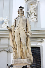 Image showing statue of musician Franz Joseph Haydn in Vienna, Austria