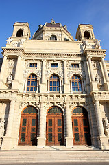 Image showing Kunsthistorisches (Natural history museum) Museum in Vienna, Aus