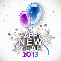 Image showing Vintage New Year 2013