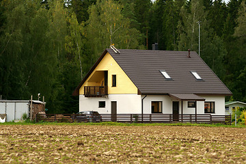 Image showing The wooden house