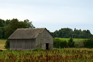 Image showing Wooden shed 