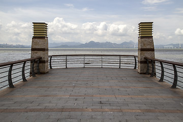 Image showing Coastal landscape