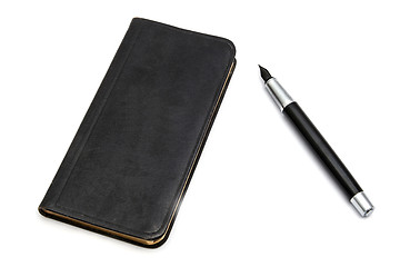 Image showing Book and Pen