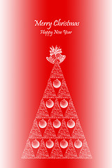 Image showing Merry Christmas and Happy Hew Year