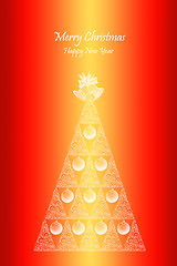 Image showing Merry Christmas and Happy Hew Year