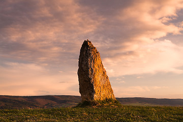 Image showing The menhir