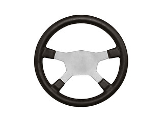 Image showing Wheel isolated on white