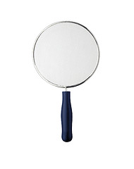 Image showing Magnifying glass isolated on white