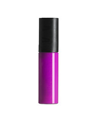 Image showing pink beautiful gloss for lips