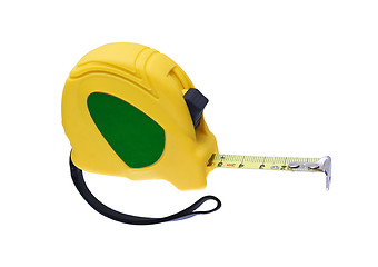 Image showing tape measure isolated on white background