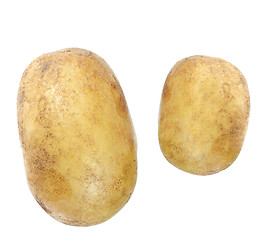 Image showing  potato isolated on white background