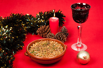 Image showing Christmas starter