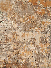 Image showing Bonifacio fortification wall plaster, Corsica, France