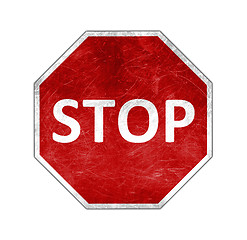 Image showing Stop sign