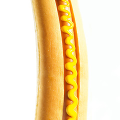 Image showing hot dog on white background