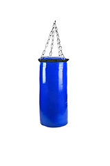 Image showing punching bag isolated