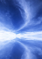 Image showing White clouds in blue sky.