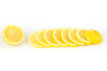 Image showing slices of lemon