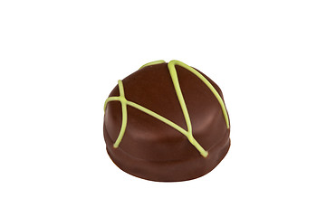 Image showing chocolate candie isolated over white
