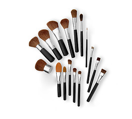 Image showing make up brushes