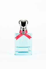 Image showing women's perfume in beautiful bottle isolated