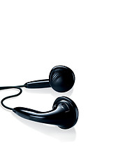 Image showing earphones isolated on white