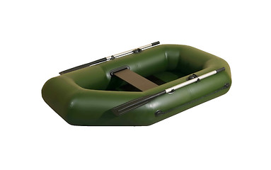 Image showing Inflatable boat