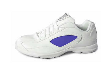 Image showing sneakers isolated on a white