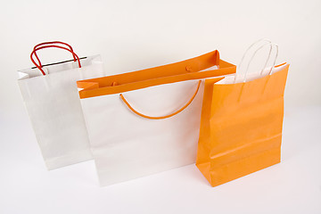 Image showing shopping bags isolated on white background