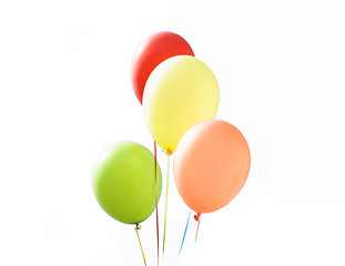 Image showing many beautiful balloons