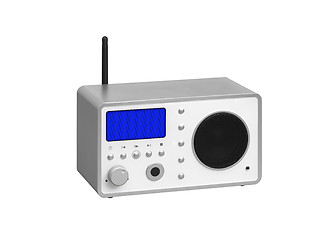 Image showing Radio receiver on a white background