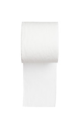 Image showing toilet paper on white background