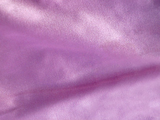 Image showing Violet silk fabric