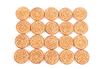 Image showing chips cookies wallpaper background