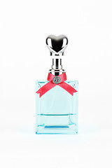 Image showing women's perfume in beautiful bottle isolated