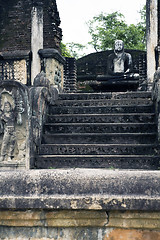 Image showing Ruins at Polonnaruwa, Sri Lanka