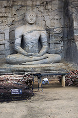 Image showing Seated meditating Buddha