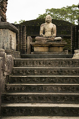 Image showing Seated meditating Buddha